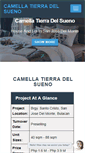 Mobile Screenshot of camellatierradelsueno.com